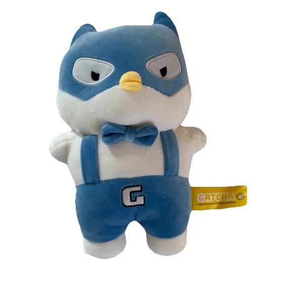 Plush Toaster Removable Happy Sad Toast & Masked Owl Gatcha Clawcade Edition 9” - Picture 8 of 15